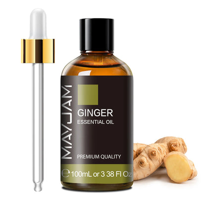 100ML Pure Plant Essential Oil Mint Bergamot Patchouli Citronella Lemongrass Chamomile Cedarwood For Reed Diffuser Humidifier