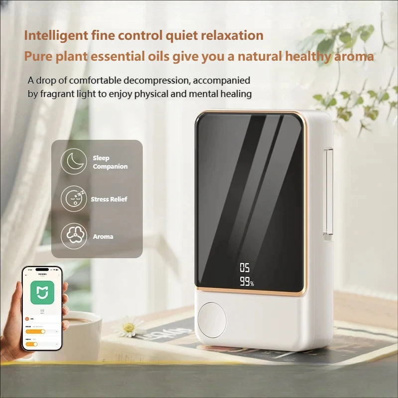 Automatic Aromatherapy Diffuser Air Freshener Fragrance Essential Oil Dispenser Humidifier For Toilet Bathroom