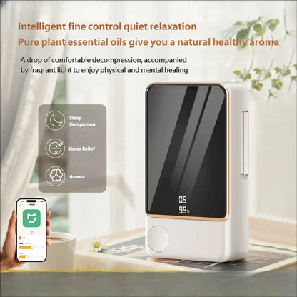Automatic Aromatherapy Diffuser Air Freshener Fragrance Essential Oil Dispenser Humidifier For Toilet Bathroom