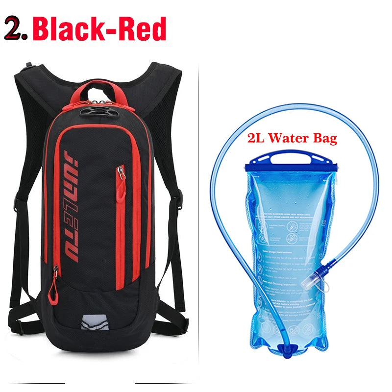 Outdoor Sports Water Bag Backpack Set 2L Breathable Waterproof Rucksack Hydration EVA Inner Bladder Knapsack Night Reflective