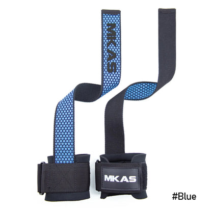 Weight Lifting Wrist Straps Fitness Bodybuilding Training Gym Lifting Straps with Non Slip Flex Gel Grip