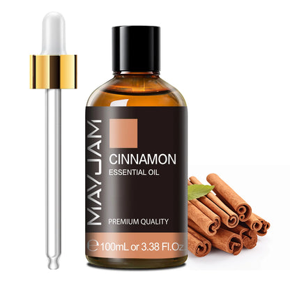 100ML Pure Plant Essential Oil Mint Bergamot Patchouli Citronella Lemongrass Chamomile Cedarwood For Reed Diffuser Humidifier