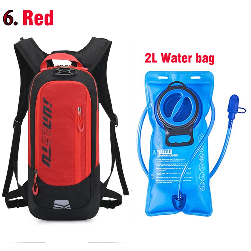 Outdoor Sports Water Bag Backpack Set 2L Breathable Waterproof Rucksack Hydration EVA Inner Bladder Knapsack Night Reflective