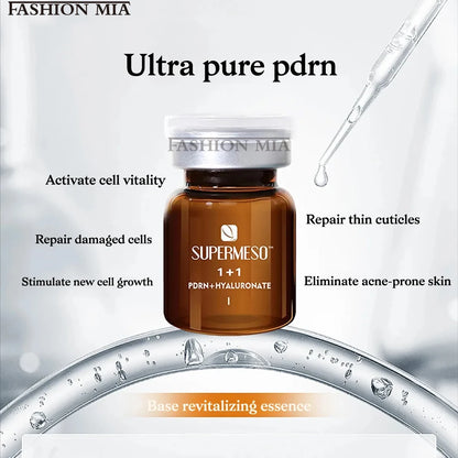 Korea 3ml Facial Salmon DNA Hydrating Glow Serum Skin Booster Kit Repair Redness Hydration Whitening Beauty Skincare