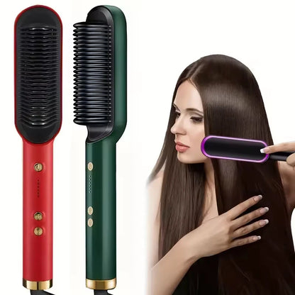 Hair Straightener Professional Quick Heated Electric Hot Comb Hair Comb Personal Care Multifunctional Hairstyle Brush