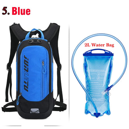 Outdoor Sports Water Bag Backpack Set 2L Breathable Waterproof Rucksack Hydration EVA Inner Bladder Knapsack Night Reflective