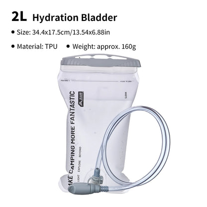 BISINNA Outdoor Hydration Bladder Hiking 1L 1.5L 2L Portable Water Reservoir TPU Thickened Running Cycling Water Bladder