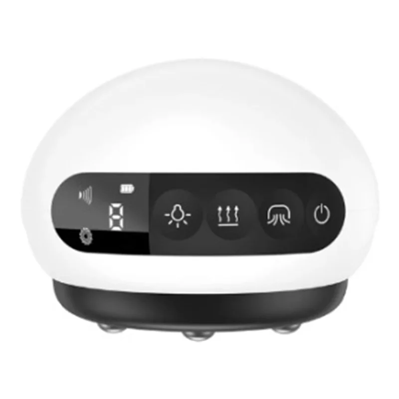 -A94Z Electric Cupping Massage LCD Display Guasha Scraping Vacuum Cans Suction Cup IR Heating Fat Burner
