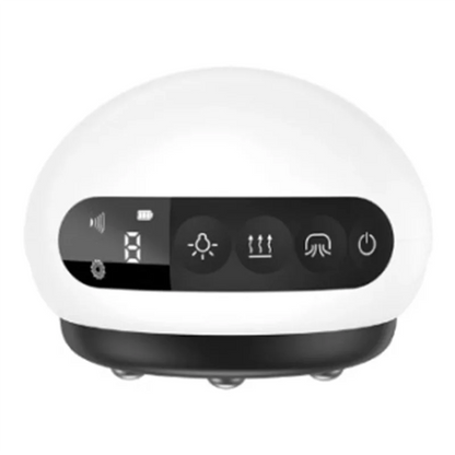 -A94Z Electric Cupping Massage LCD Display Guasha Scraping Vacuum Cans Suction Cup IR Heating Fat Burner