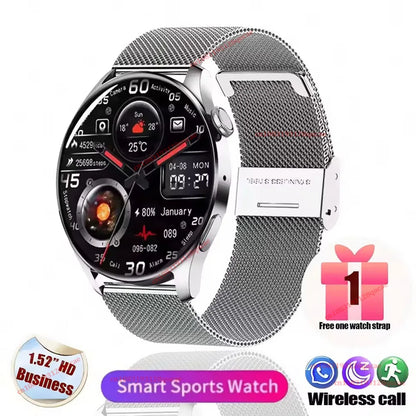 Watch 5 Pro New Men's Smartwatch High-Definition Screen Health Tracking Bluetooth Calls Voice Assistant Sports Smartwatches Hw12