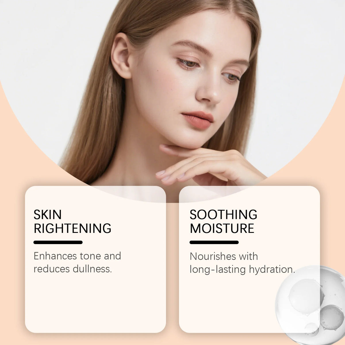 Brightening Moisturizing Lotion with Vitamin E Hydrating Glow-Boosting Face Cream Soothing Dark Spots Remover for Dull Dry Skin