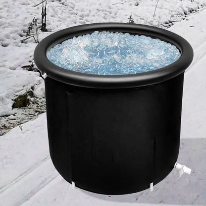 MAYZANEN Ice Bath Portable Collapsible Bathtub Thicken Large Adult Inflatable Bath Bucket Outdoor Water Therapy Cold Plunge Tub
