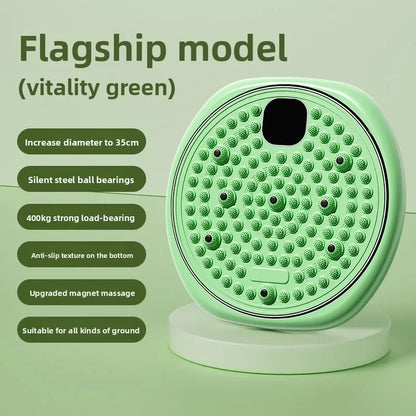 Exercise Waist Twisting Disc Foot Massage Waist Torsion Disc Fitness Equipment Portable Magnetic Foot Massage Twisting Machine
