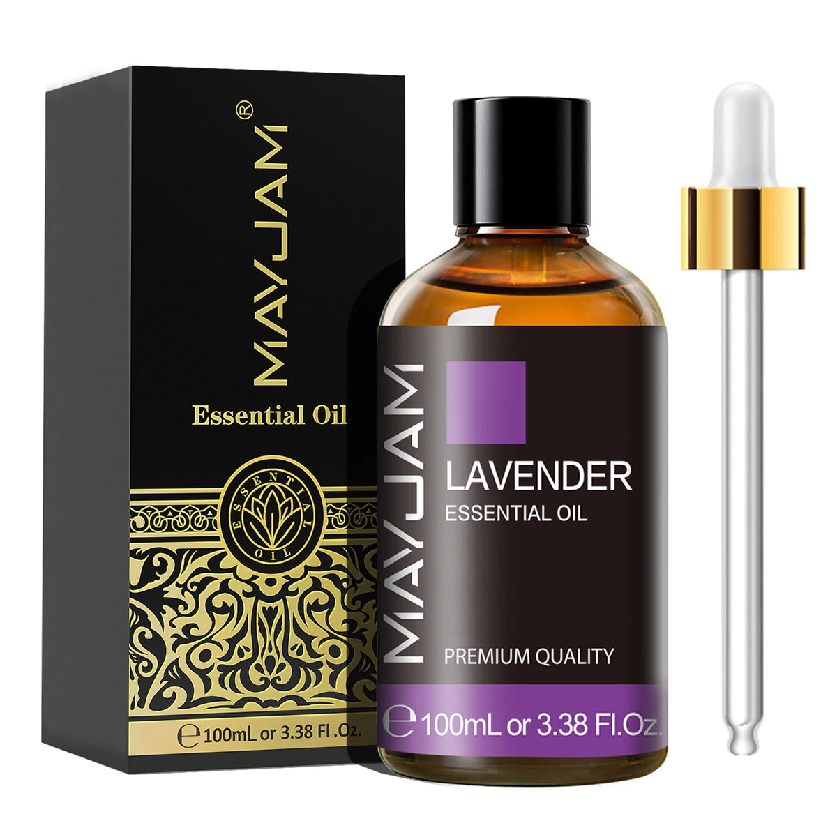 MAYJAM Vanilla Sweet Orange Eucalyptus Lavender Sandalwood Peppermint Bergamot Patchouli Scents 100ML Natural Essential Oils