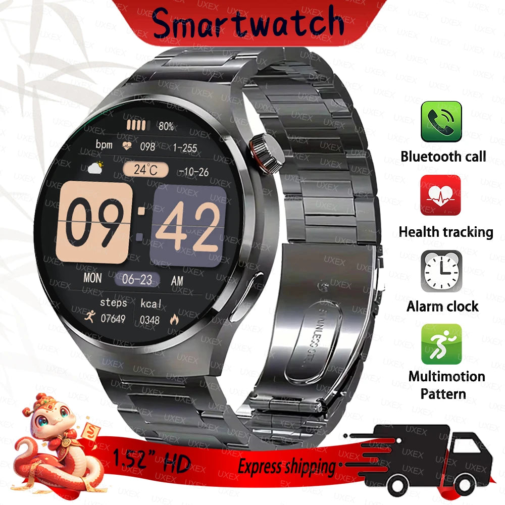 2025 Watch Smartwatch Wemon 1.52” HD Bluetooth Call Offers Today Gift For Men Health Tracking Watches Smart Hombre Business New