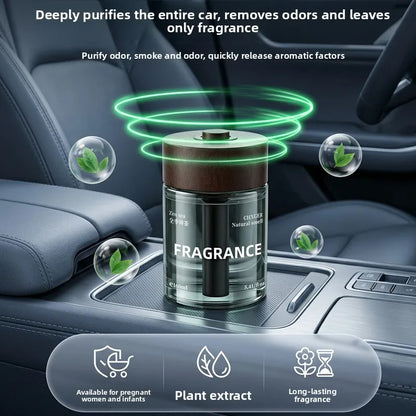 Car aromatherapy with advanced feeling, long-lasting fragrance, solid ointment for household use, odor removal and deodorization