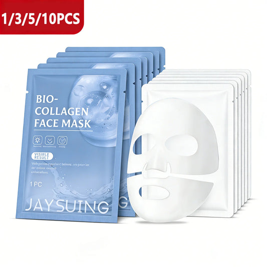 1/3/5/10Pcs Collagen Mask Korean Overnight Hydrating Face Mask Hyaluronic Acid  Shrink Pores Hydration Deep Elasticity Skin Care