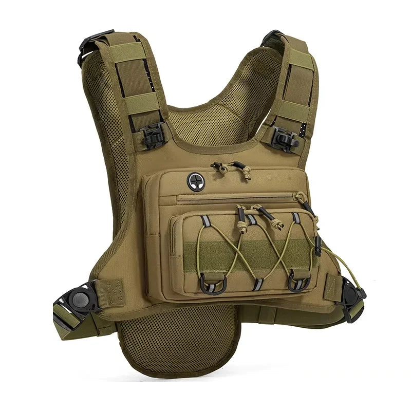 Running Chest Pack Hydration Vest For Cycling Hiking Bicycle Race Marathon Bag Men Women Sports Tactical Pouch Camping Backpack
