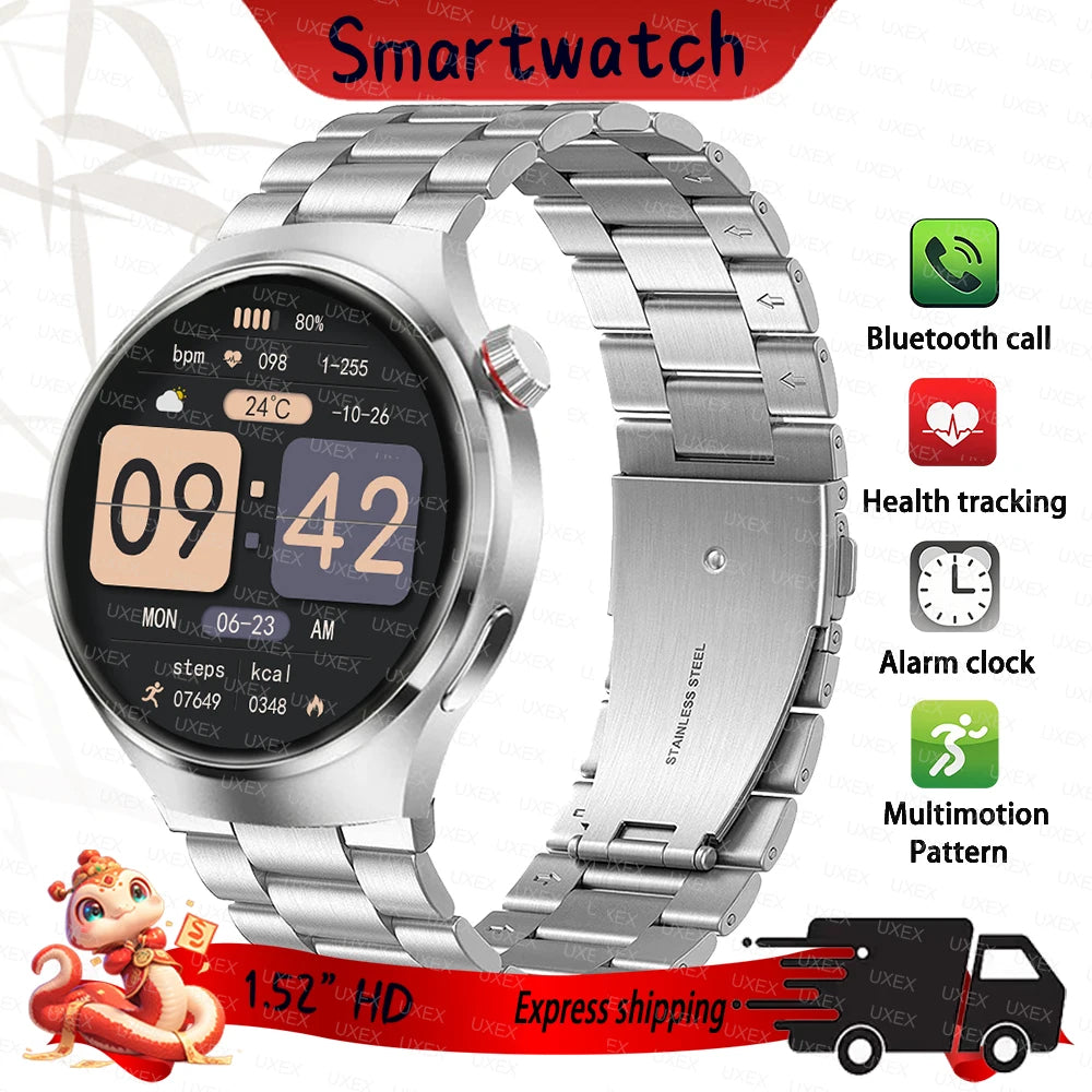 2025 Watch Smartwatch Wemon 1.52” HD Bluetooth Call Offers Today Gift For Men Health Tracking Watches Smart Hombre Business New