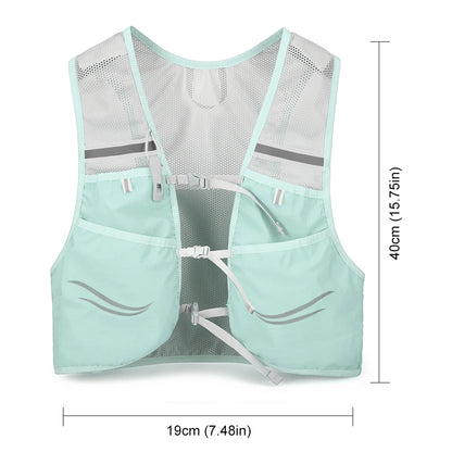 Hydration Jogging Vest Ultralight Breathable Hydration Vest Running Bag Running Race Hydration Vest for Cycling Marathon Hiking