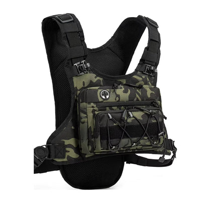 Running Chest Pack Hydration Vest For Cycling Hiking Bicycle Race Marathon Bag Men Women Sports Tactical Pouch Camping Backpack