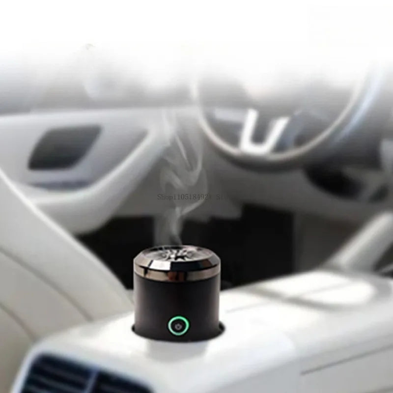 Black BK-18 Aromatherapy Machine Gift Box Set Mini Portable Home Indoor Car Essential Oils/Incense Materials Fragrance Burners