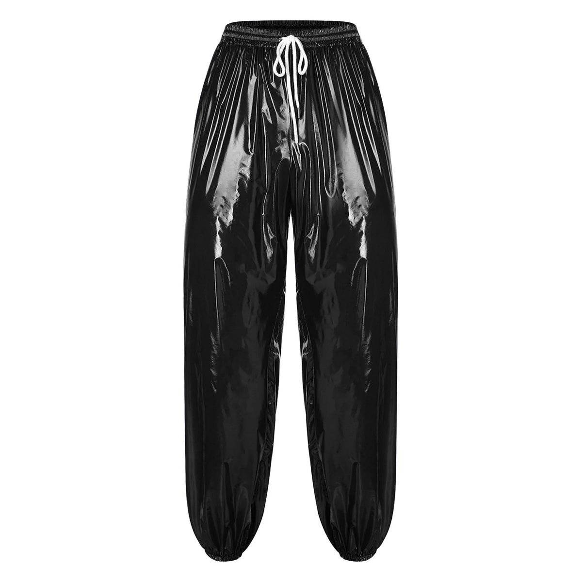 Mens Athletic Joggers Waterproof Costume Drawstring Elastic Waist Side Pockets Track Pants for Workout Gym Daily Casual Wear
