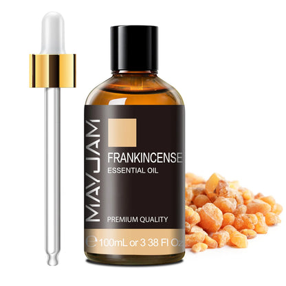 100ML Pure Plant Essential Oil Mint Bergamot Patchouli Citronella Lemongrass Chamomile Cedarwood For Reed Diffuser Humidifier