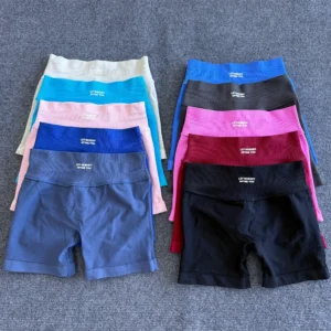 Seamless Fitness Gym Yoga Shorts